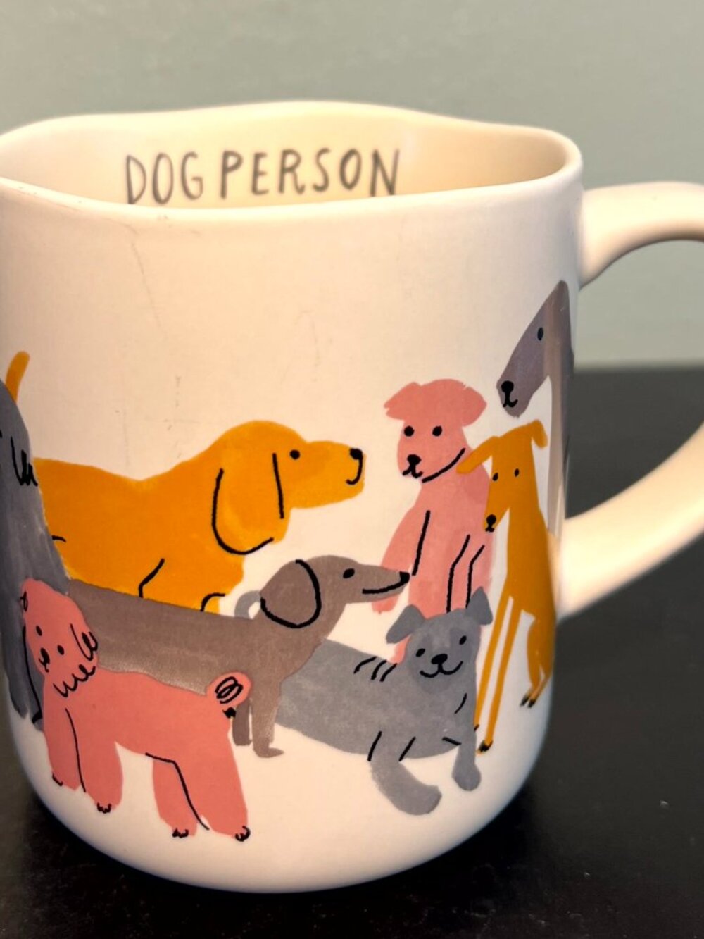 Opalhouse DOG PERSON Coffee Mug Stoneware Cup Perfect Dog Lover Gift Mom Dad